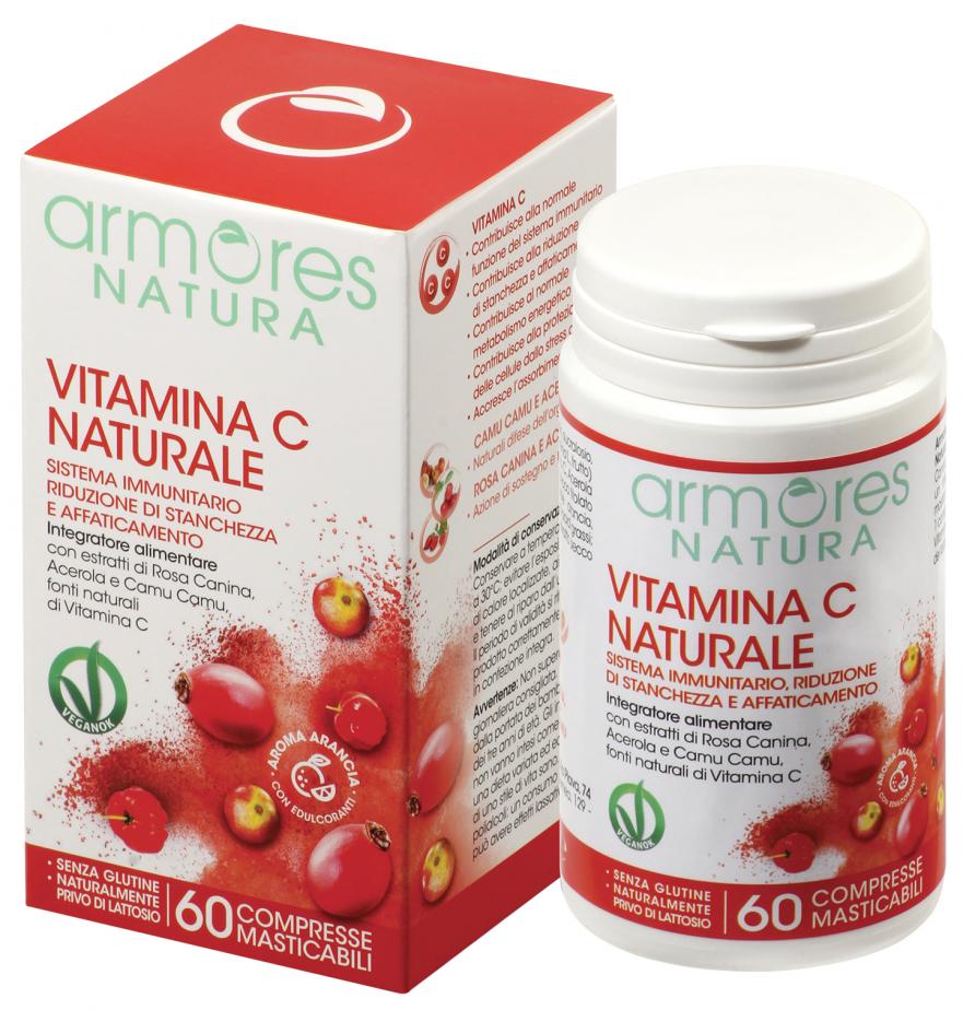 Image of Vitamina C Naturale Armores Natura 60 Compresse Masticabili033