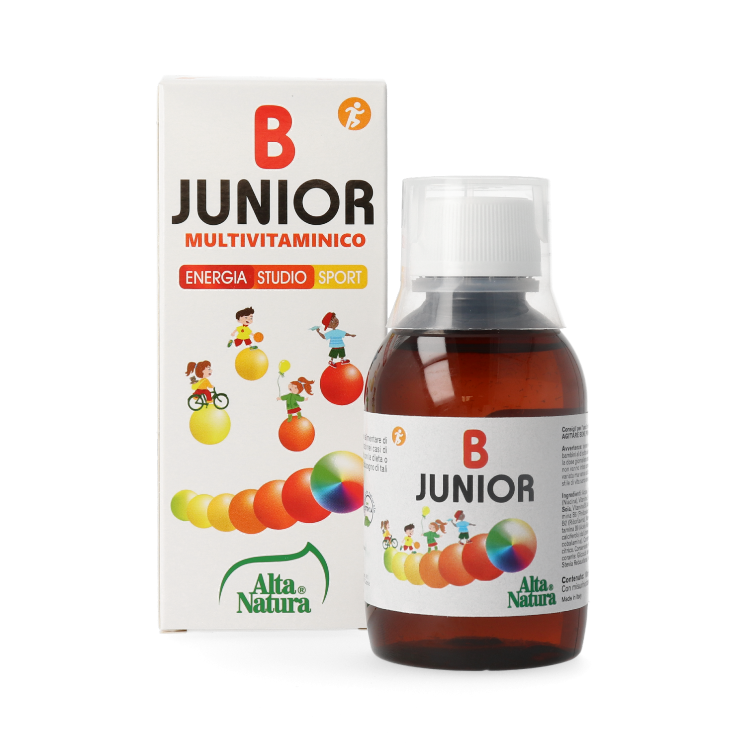 Image of B Junior Multivitaminico Alta Natura 100ml033