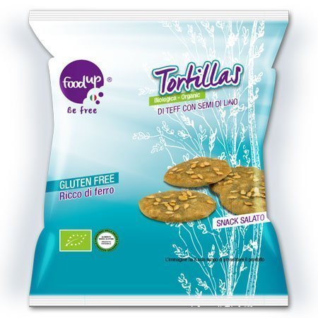 Image of Tortillas Di Teff Con Semi Di Lino FoodUp 35g033