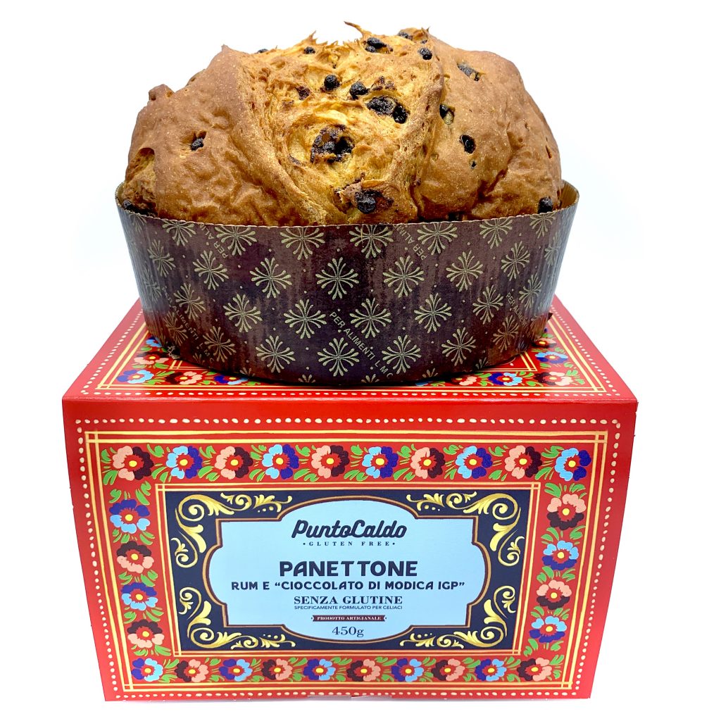 Image of Panettone Rum E Cioccolato Di Modica IGP Punto Caldo 450g033