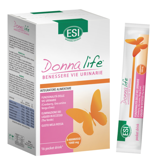 Image of Donna Life Benessere Vie Urinarie Esi 16 Pocket Drink033