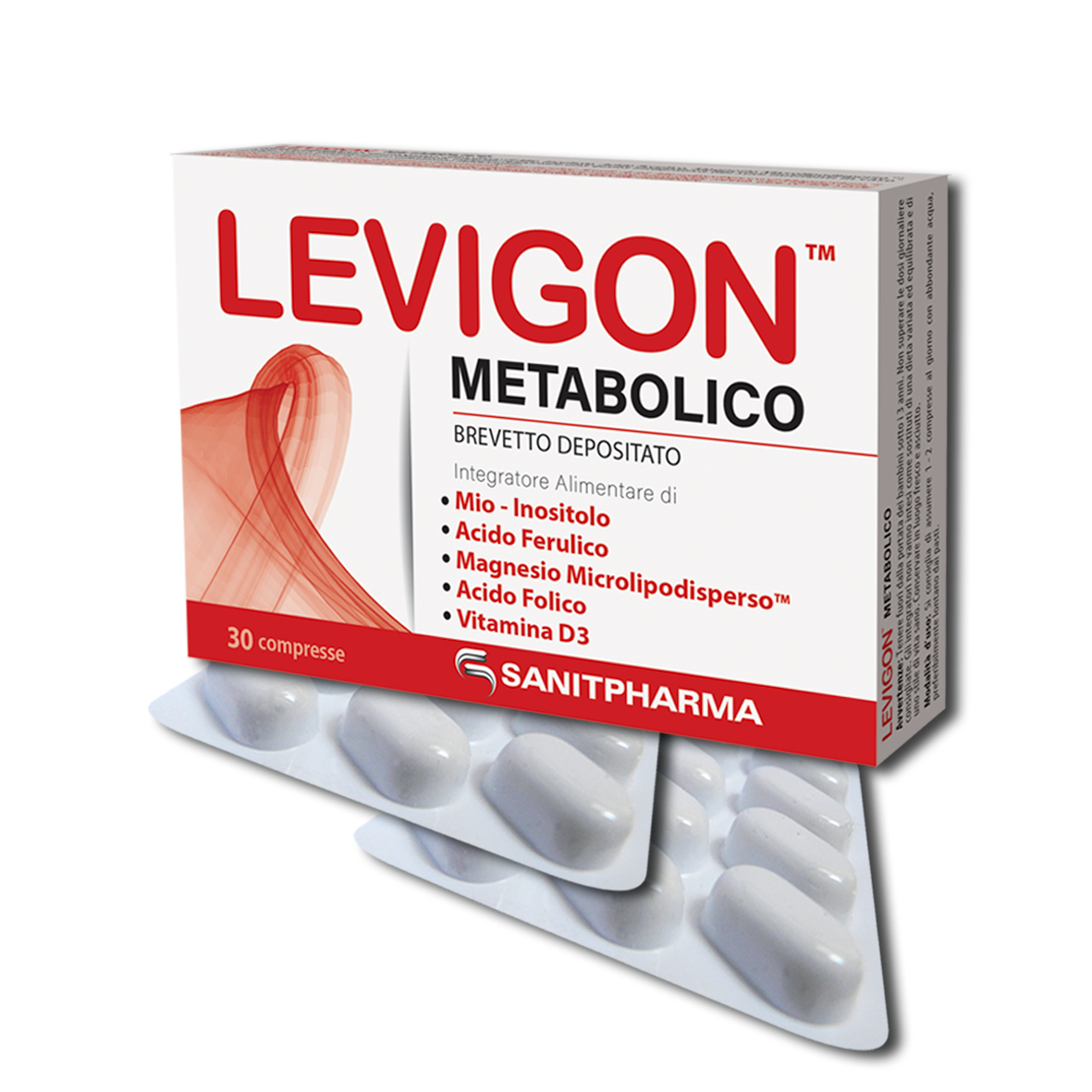 Image of Levigon Metabolico SanitPharma 30 Compresse033