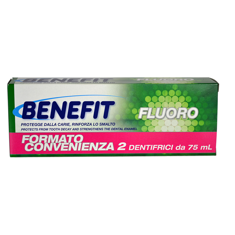 

Benefit Dentifricio FLUORO 2x75ml