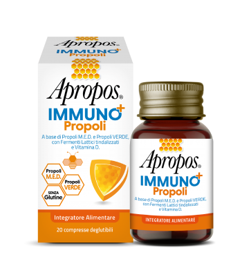 

Immuno+ Propoli Apropos 20 Compresse Deglutibili