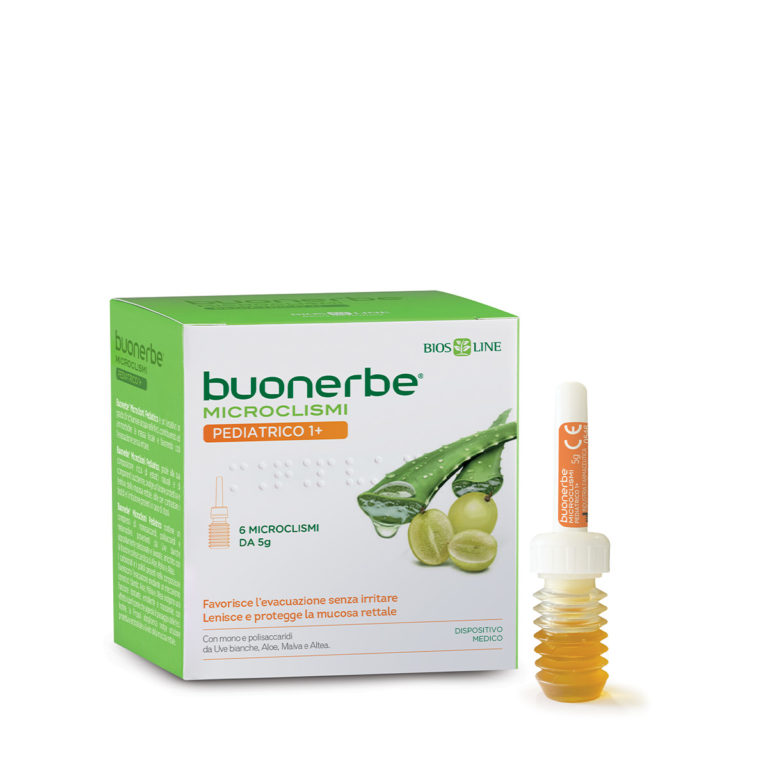 

Buonerbe® Microclismi Pediatrico 1+ BiosLine 6x5g