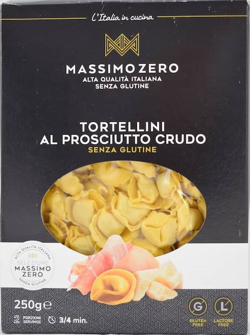 

Tortellini Al Prosciutto Crudo Massimo Zero 250g