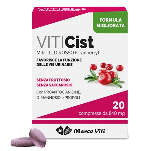 

VITICist Mirtillo Rosso Marco Viti 20 Compresse