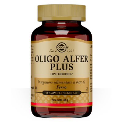 

Oligo Alfer Plus Solgar 90 Capsule Vegetali