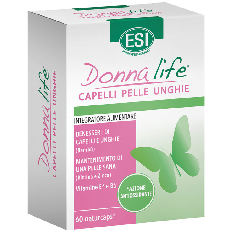 Image of Donna life(R) CAPELLI PELLE UNGHIE ESI 60 naturcaps033