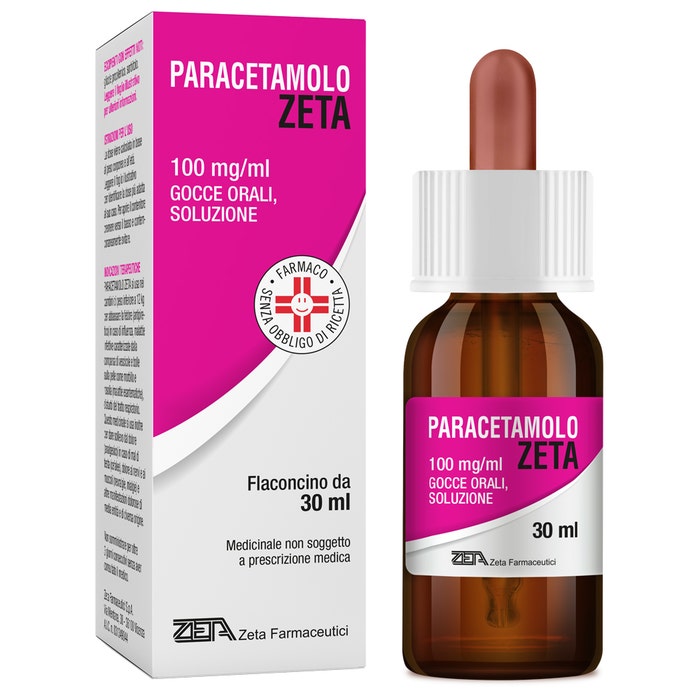 

Paracetamolo Zeta Gocce Zeta Farmaceutici 30ml