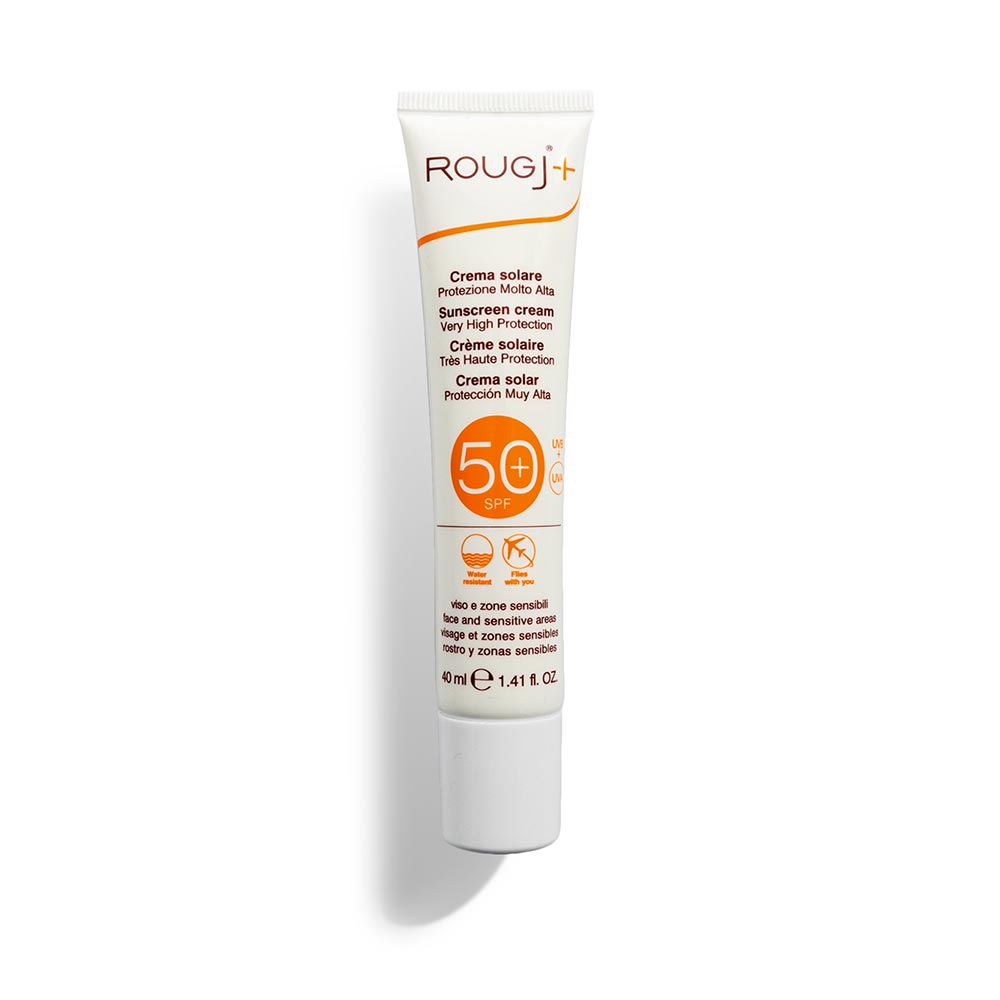 

CREMA SOLARE VISO E ZONE SENSIBILI SPF50+ ROUGJ 40ml