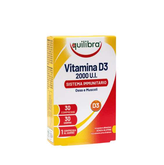 

Vitamina D3 2000 U.I. Equilibra® 30 Compresse