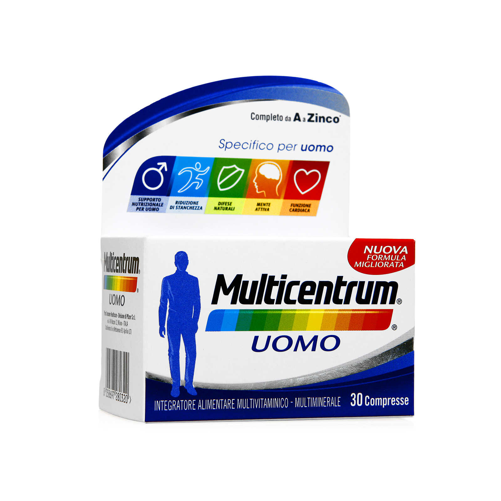 

Multicentrum Uomo 30 Compresse