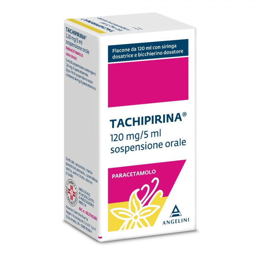Tachipirina(r) 120mg/5ml Angelini 120ml