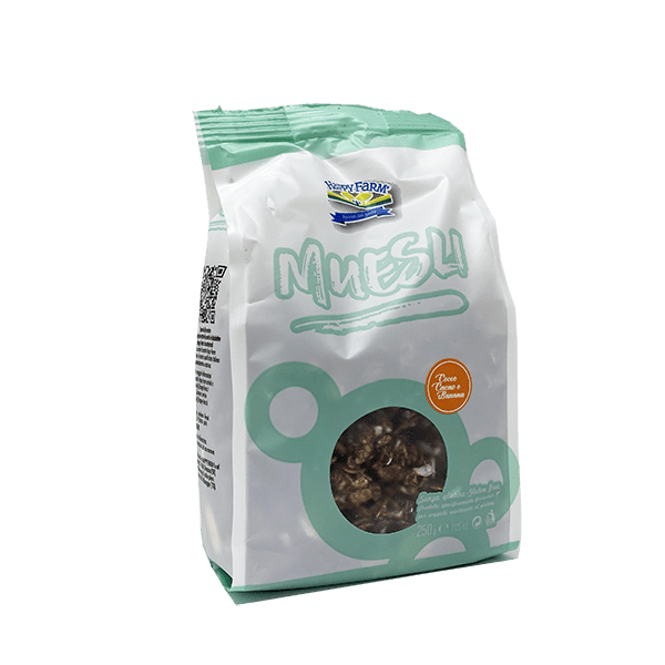 

Muesli Cocco Cacao E Banana Happy Farm 250g