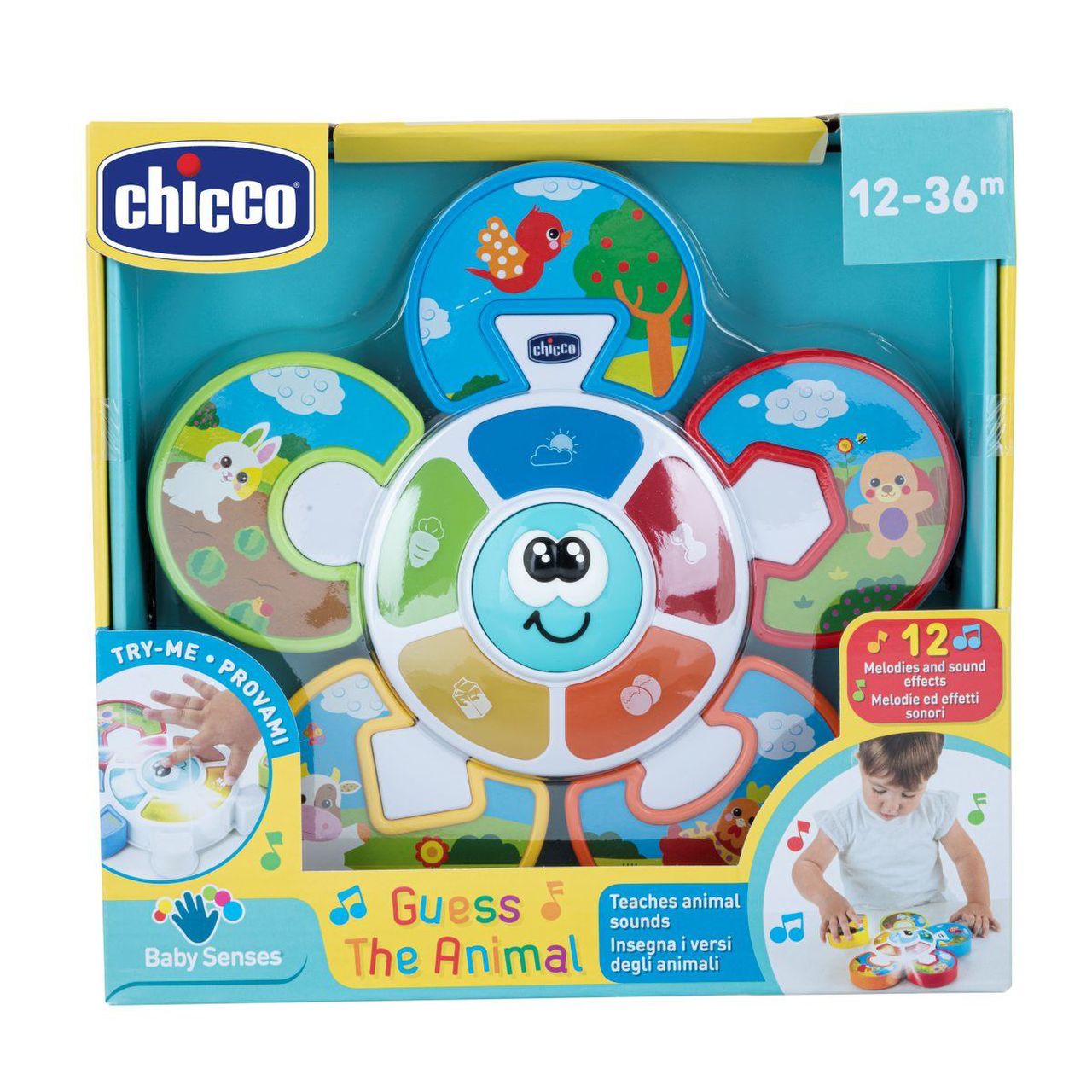 Image of Guess The Animal Chicco 1 Pezzo033