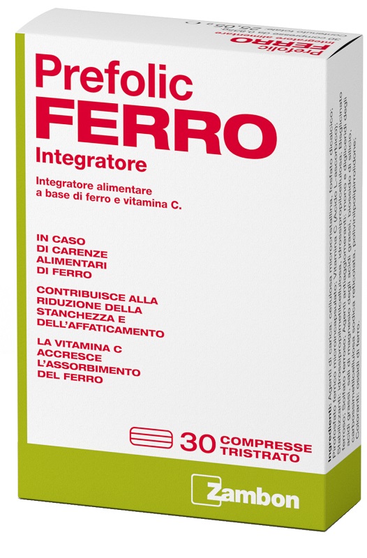 Image of Prefolic FERRO Zambon 30 Compresse033