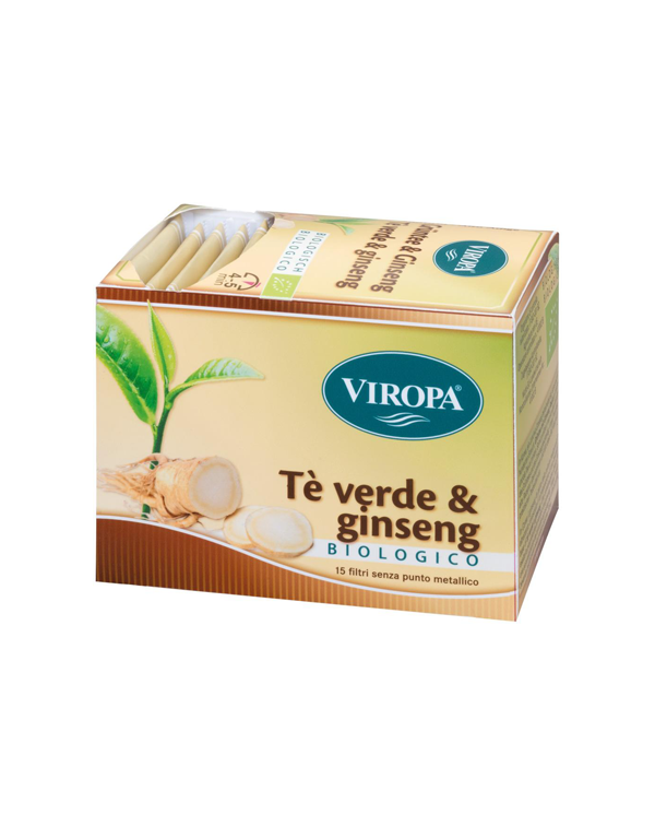 

Tè verde & Ginseng VIROPA 15 Filtri