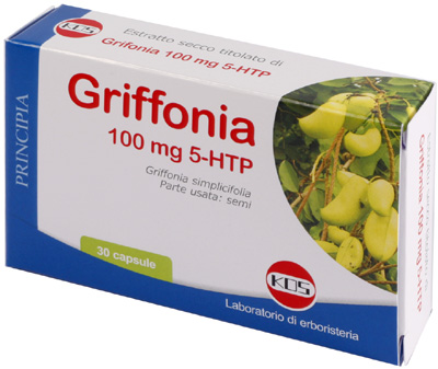 Image of Griffonia 100 mg 5-HTP KOS 30 Capsule