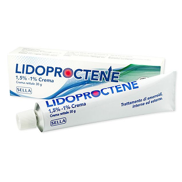 

LIDOPROCTENE 1,5%-1% SELLA 30g