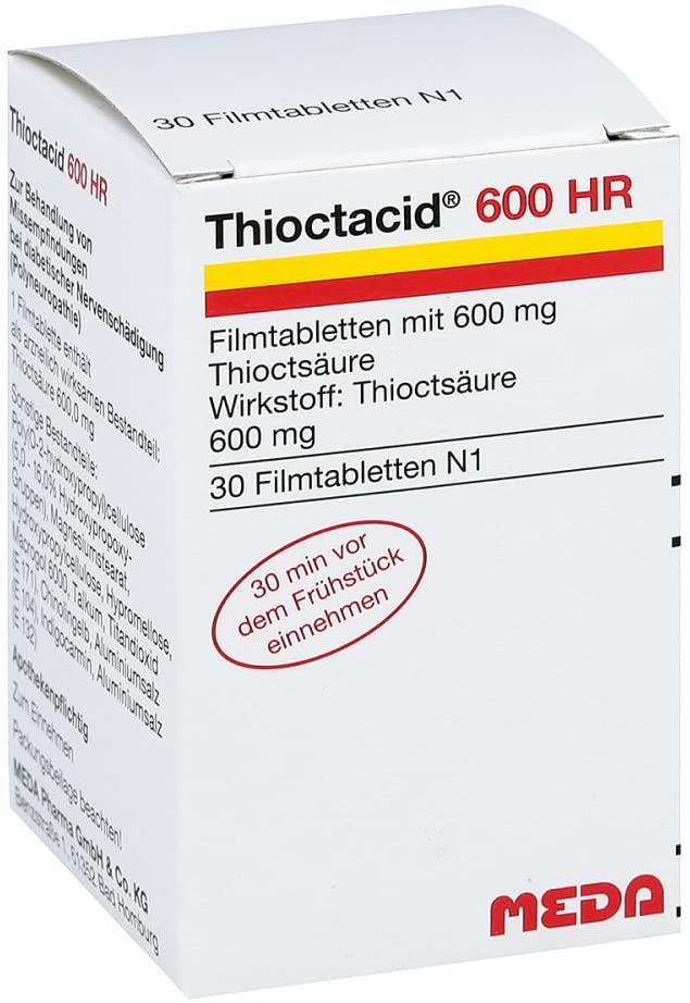 Image of Thioctacid 600 Hr Meda 30 Compresse