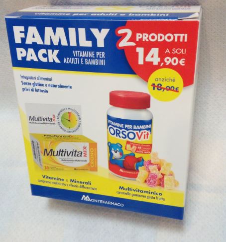 Image of Family Pack Vitamine Adulti e Bambini