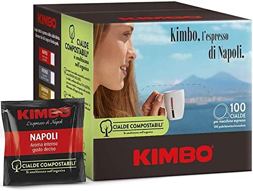 

KIMBO L'Espresso di Napoli 100 Cialde Compostabili