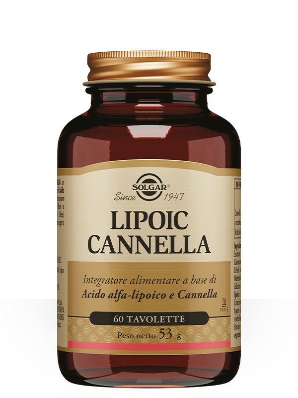 Image of Lipoic Cannella Solgar 60 Tavolette033