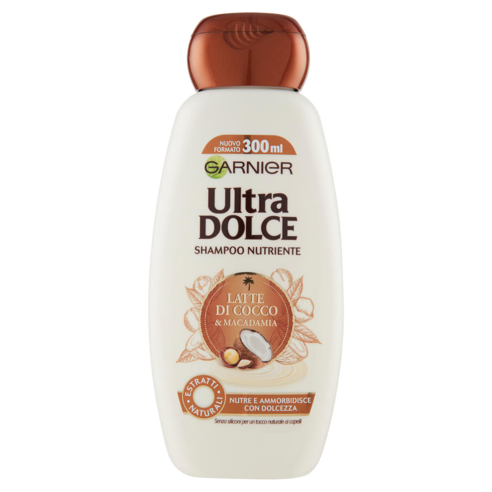 Image of ULTRADOLCE SHAMPOO LATTE DI COCCO E MACADAMIA GARNIER 300ML033