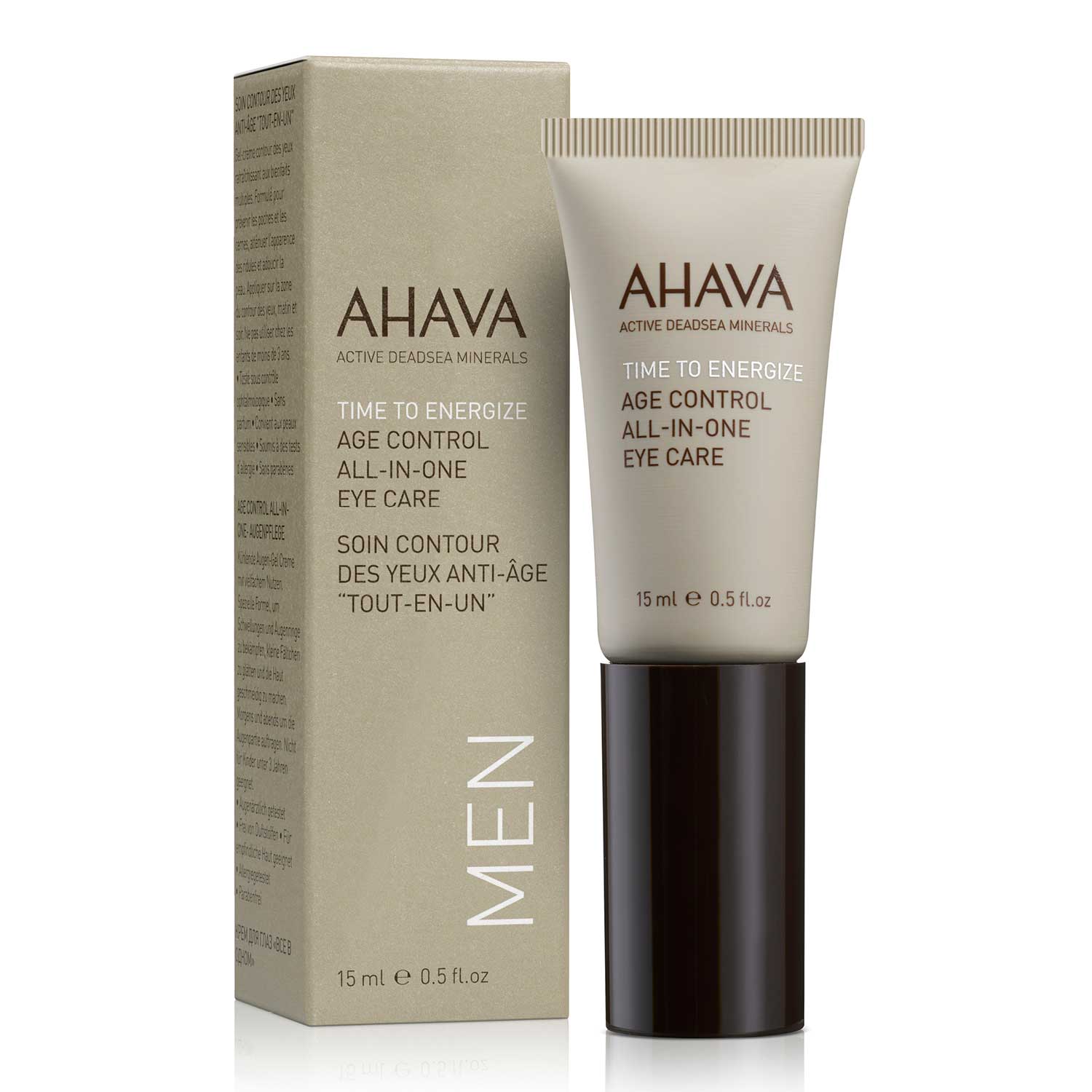 Image of Time to Energize Men Age Control All-In-One Eye Care Ahava 15ml
