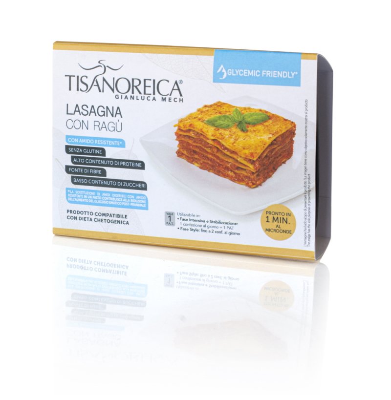 

TISANOREICA Lasagna con Ragù Glycemic Friendly Ginaluca Mech 150g