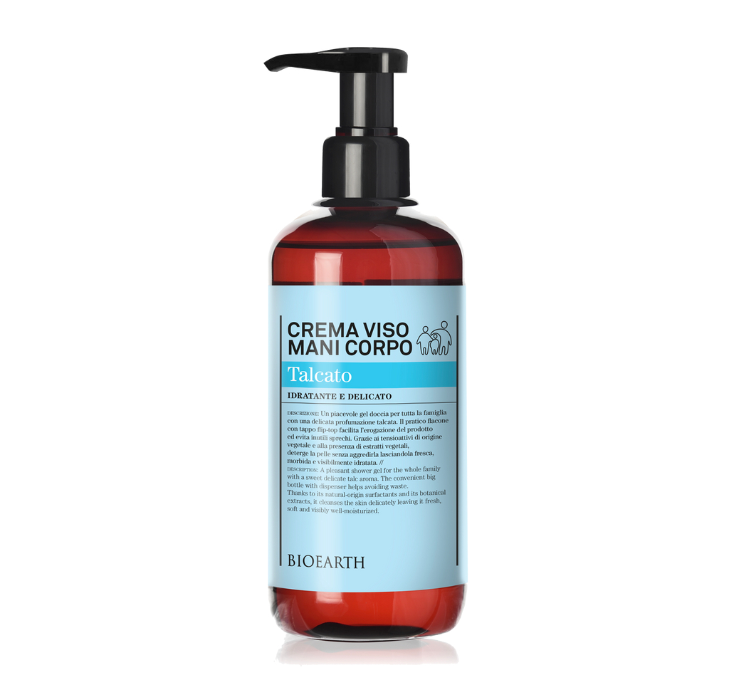 Image of Crema Viso Mani Corpo Talcato BioEarth 500ml033