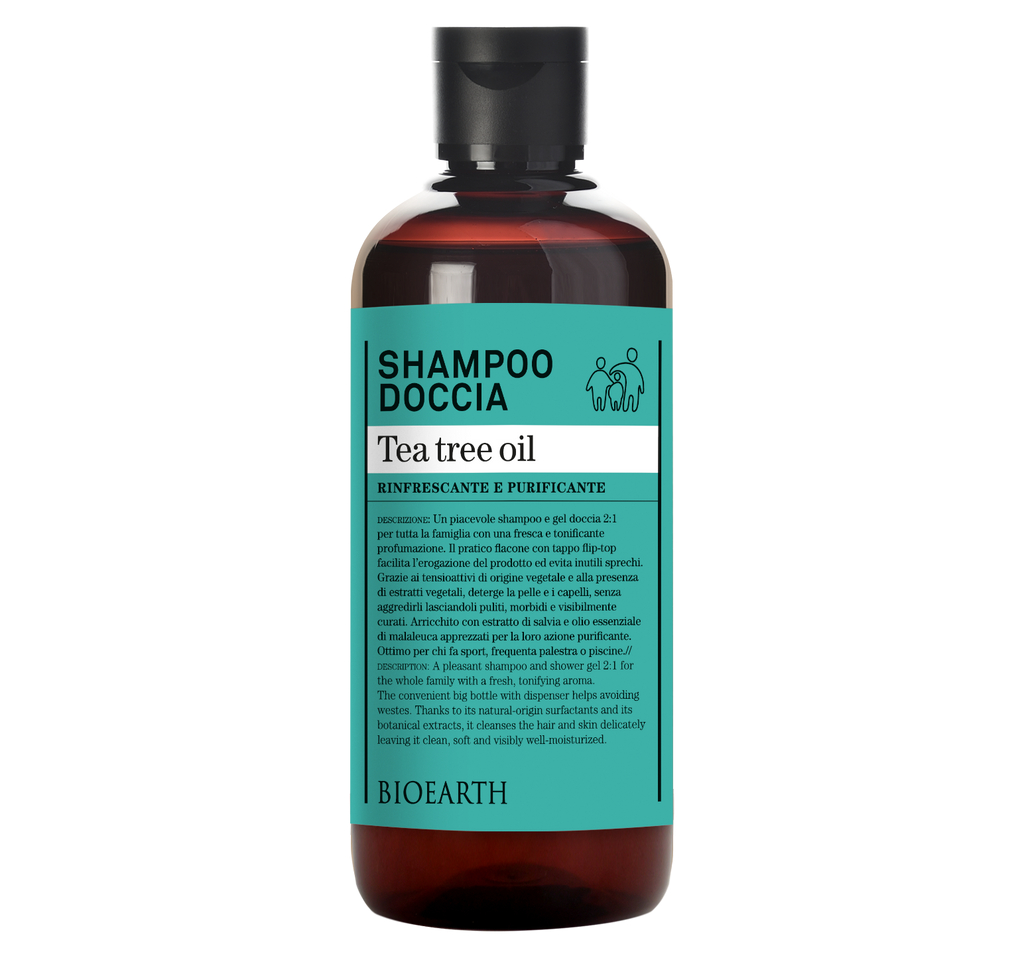 

Shampoo Doccia Tea Tree Oil Bioearth 500ml