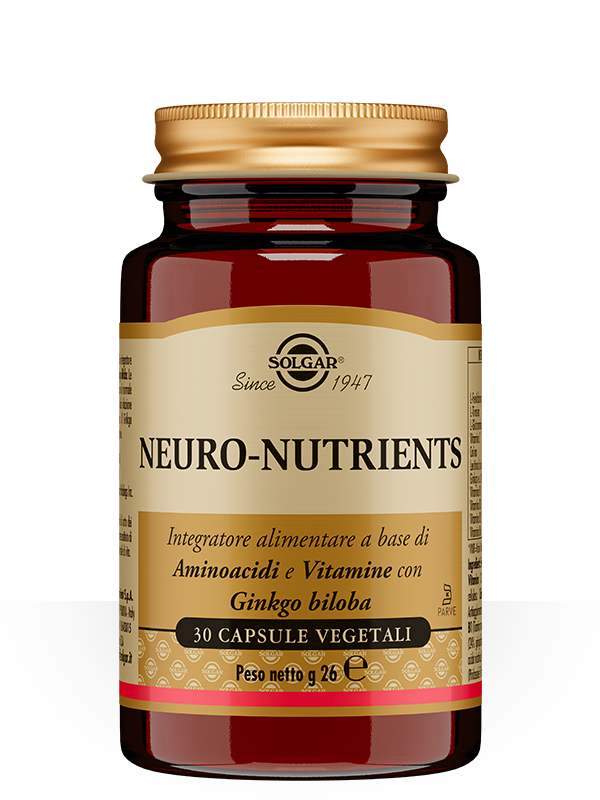 Image of Neuro-Nutrients Solgar 30 Capsule Vegetali033