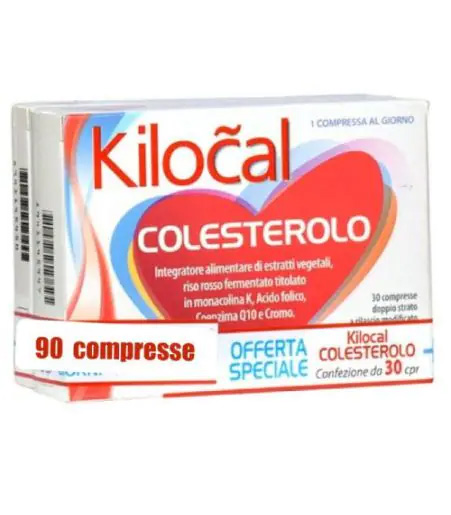 Image of KILOCAL COLESTEROLO POOL PHARMA 3X30 Compresse