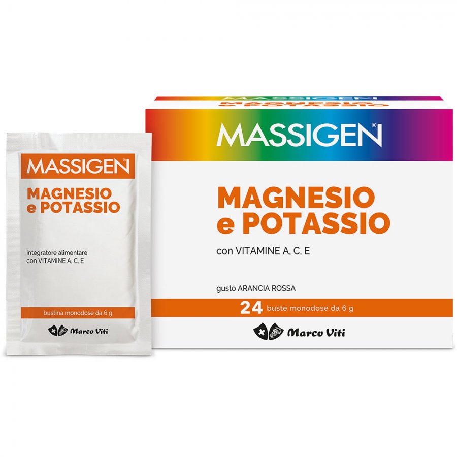 

MASSIGEN® MAGNESIO POTASSIO MARCO VITI 24 BUSTINE