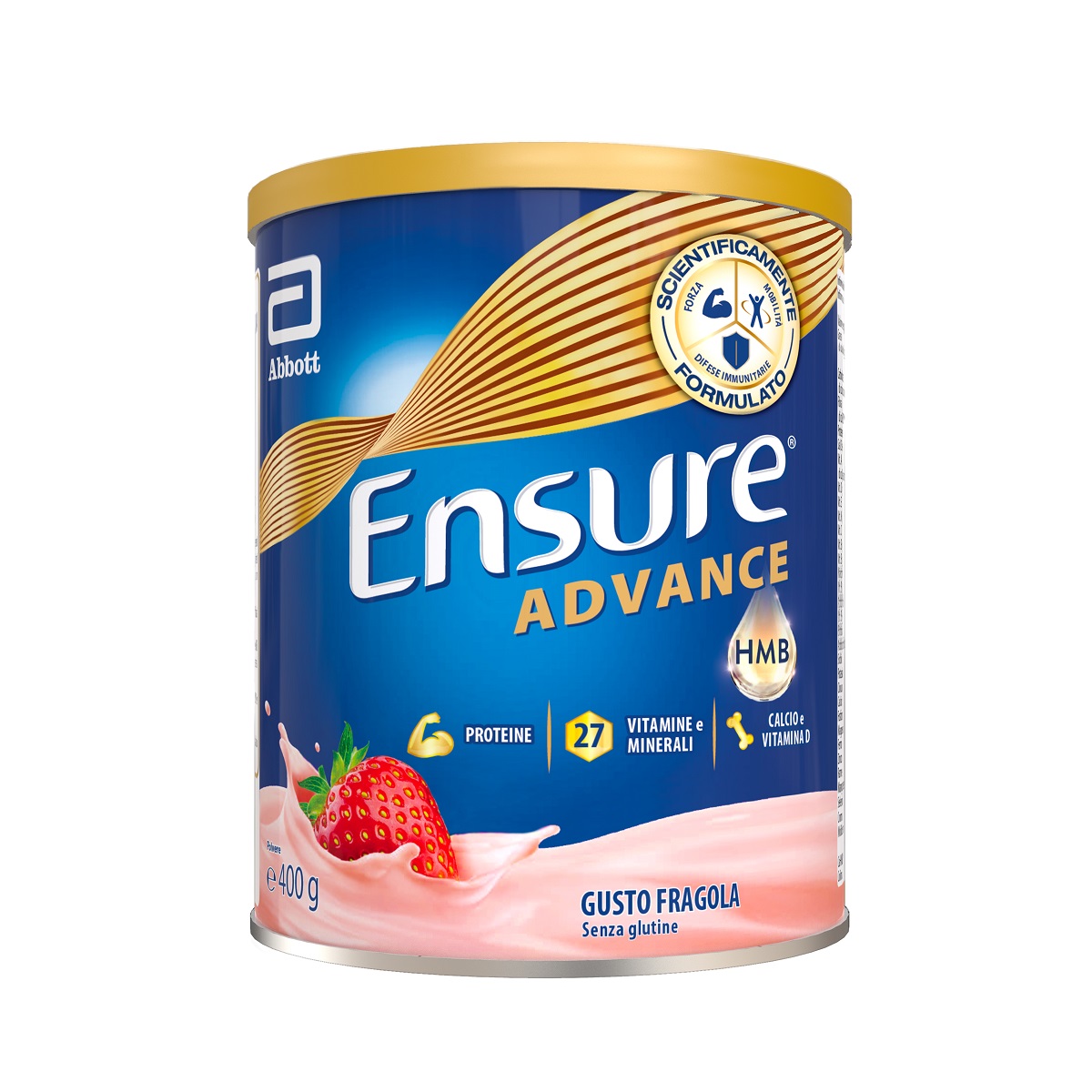 Image of ENSURE(R) ADVANCE FRAGOLA ABBOTT 400G033