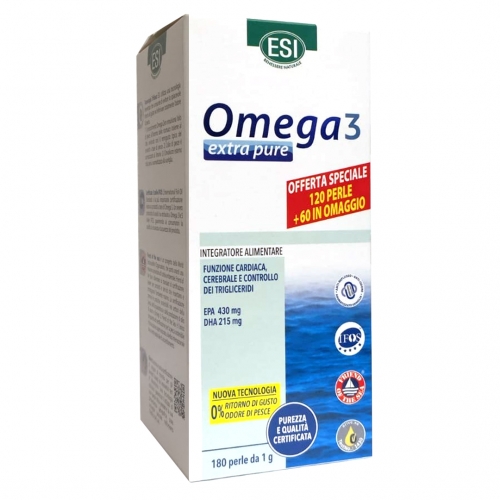 

OMEGA 3 EXTRA PURE ESI 120+60 PERLE