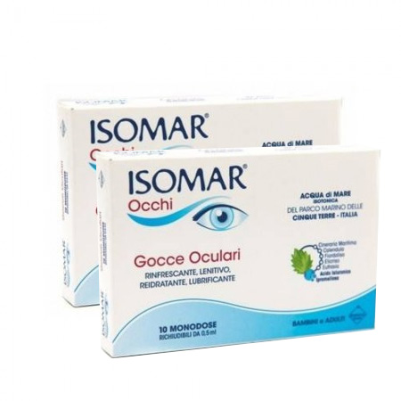 Image of Isomar(R) Occhi Gocce Oculari Monodose 10+10 Flaconcini
