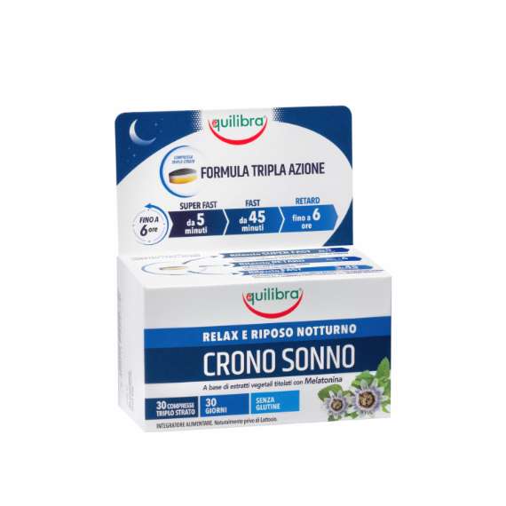 

Crono Sonno Equilibra® 30 Compresse Triplo Strato