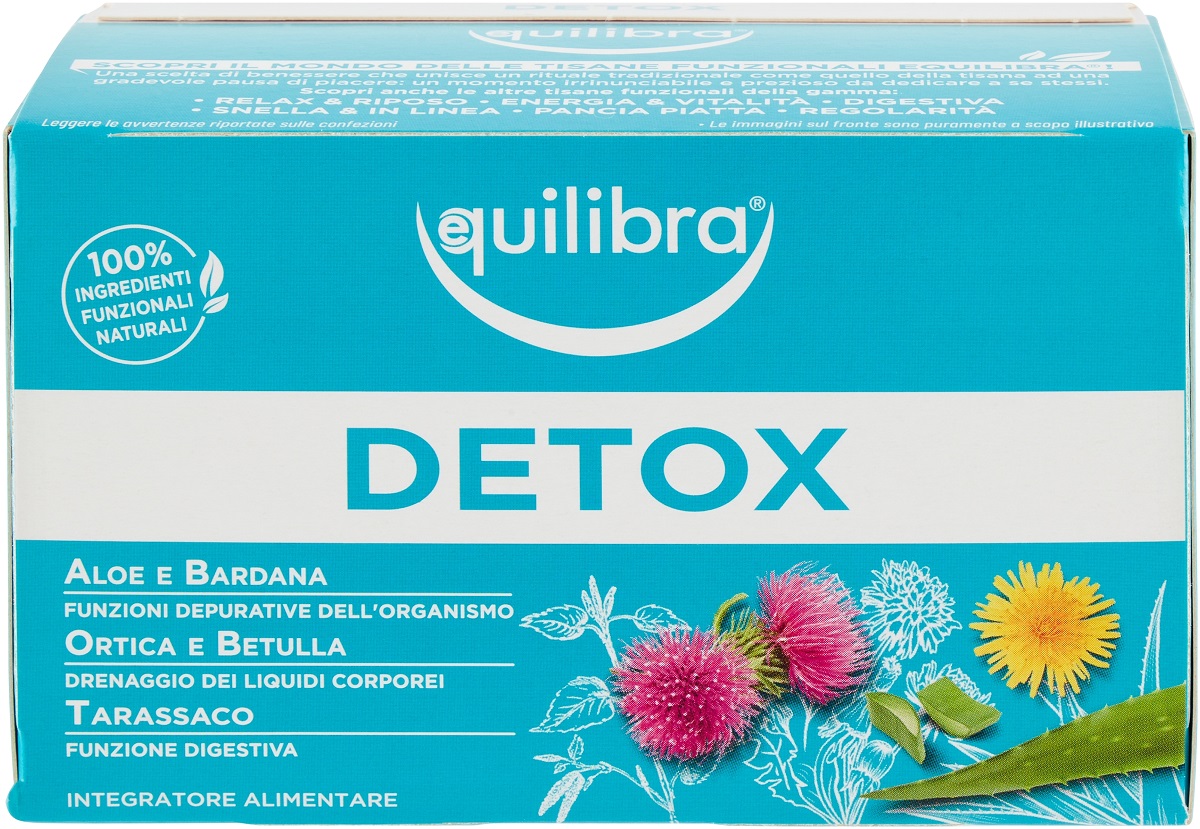 Image of Detox Tisana Equilibra(R) 15 Filtri