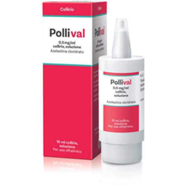 

POLLIVAL® COLLIRIO 0,5MG/ML URSAPHARM 10ML