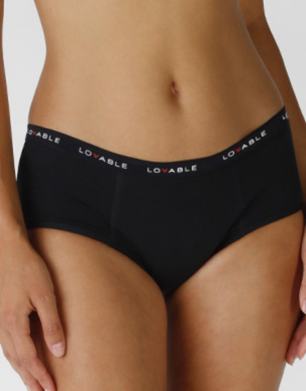 

CULOTTE FLUSSO ABBONDANTE NERO TAGLIA M LOVABLE