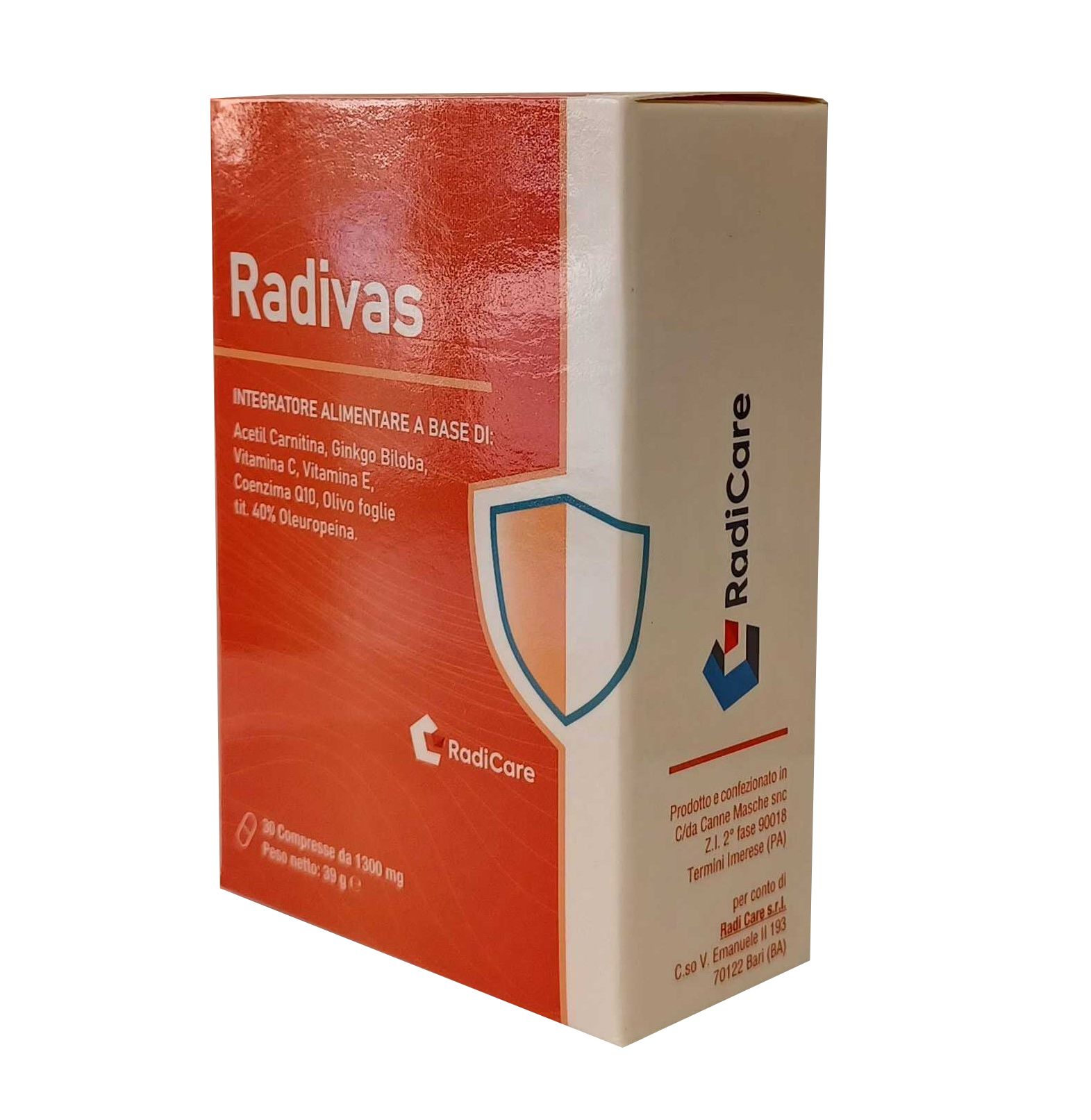 

RADIVAS RADI CARE 30 Compresse