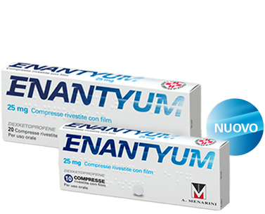 Image of Enantyum 25mg A.Menarini 10 Compresse Rivestite033