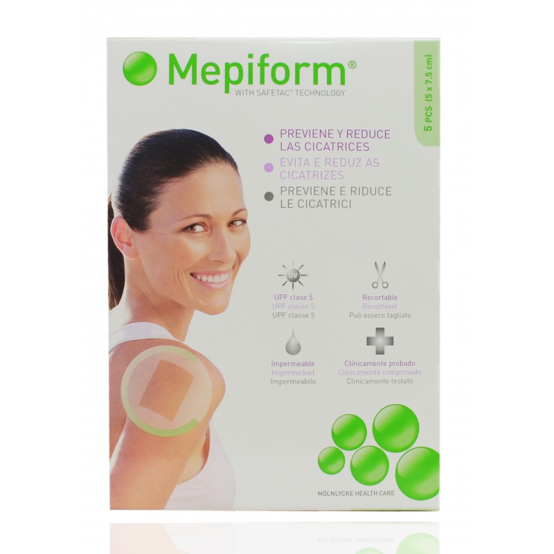 

MEPIFORM® MEDICAZIONE 5X7,5 STERILE 5 Pezzi