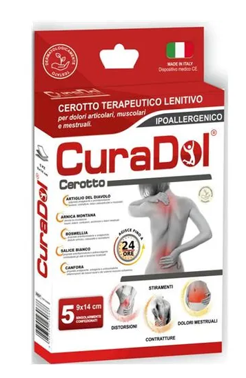 

Cerotto Terapeutico Lenitivo CuraDol® 5 Pezzi