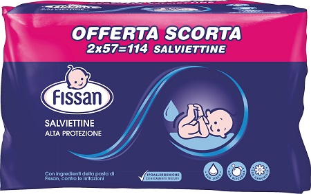 

Salviettine Alta Protezione Fissan 2x57 Pezzi