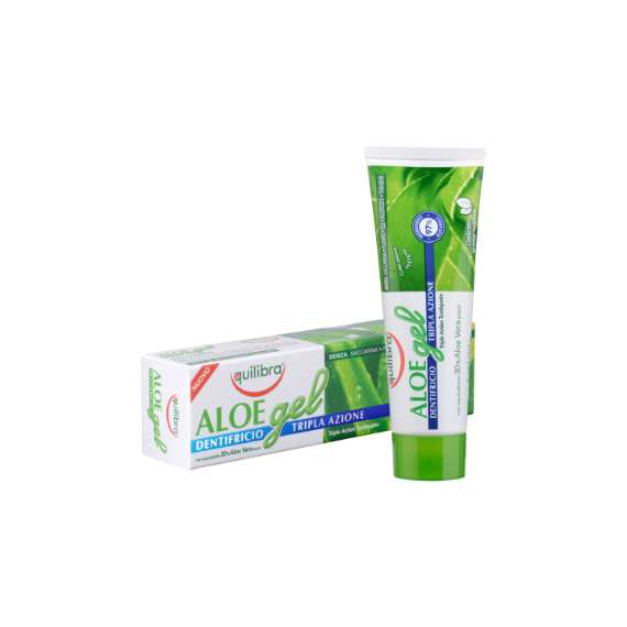 

Aloe Gel Dentifricio Tripla Azione Equilibra® 75ml