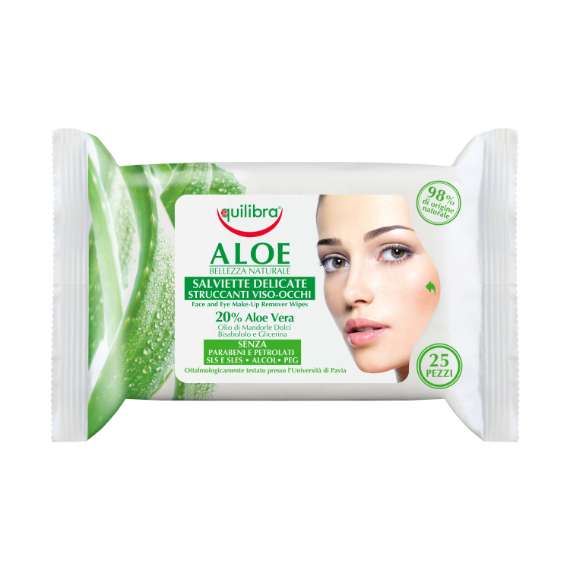 

Aloe Salviettine Delicate Equilibra® 25 Salviette